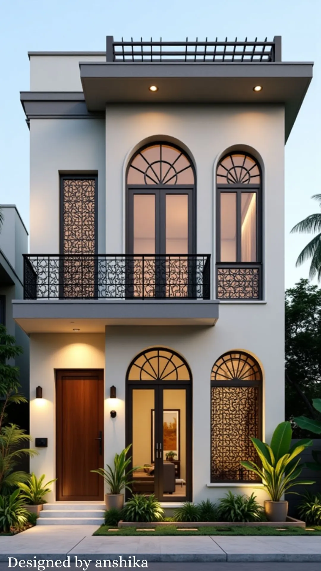 rumah kusen aluminium lengkung bending